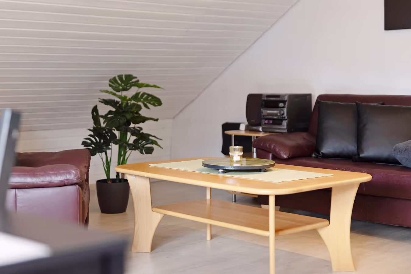 Ferienwohnung Dahlie Wohnbereich