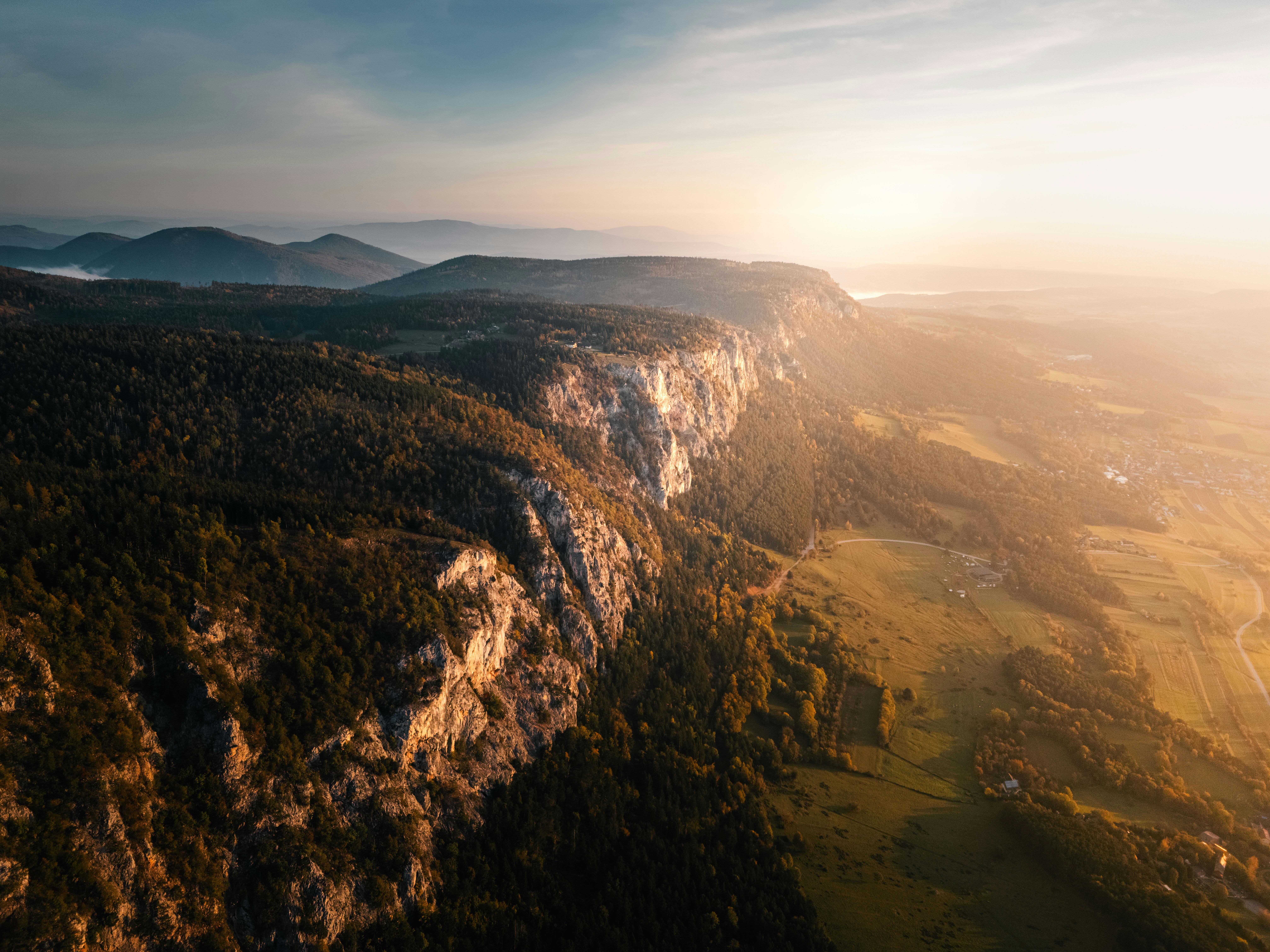 Aussicht auf der Schwäbischen Alb